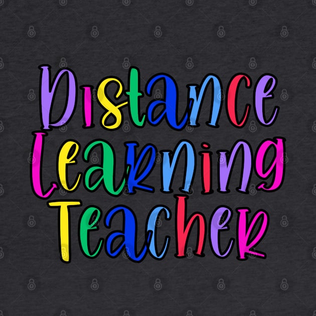 Distance Learning Teacher by EtheLabelCo